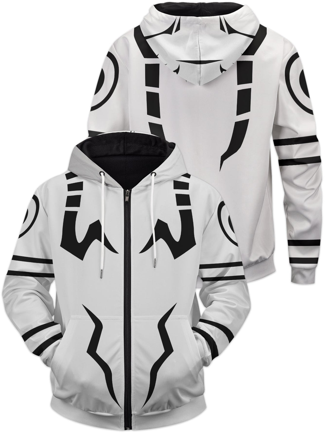 Fandomaniax - Sukuna Unisex Zipped Hoodie