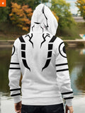 Fandomaniax - Sukuna Unisex Zipped Hoodie