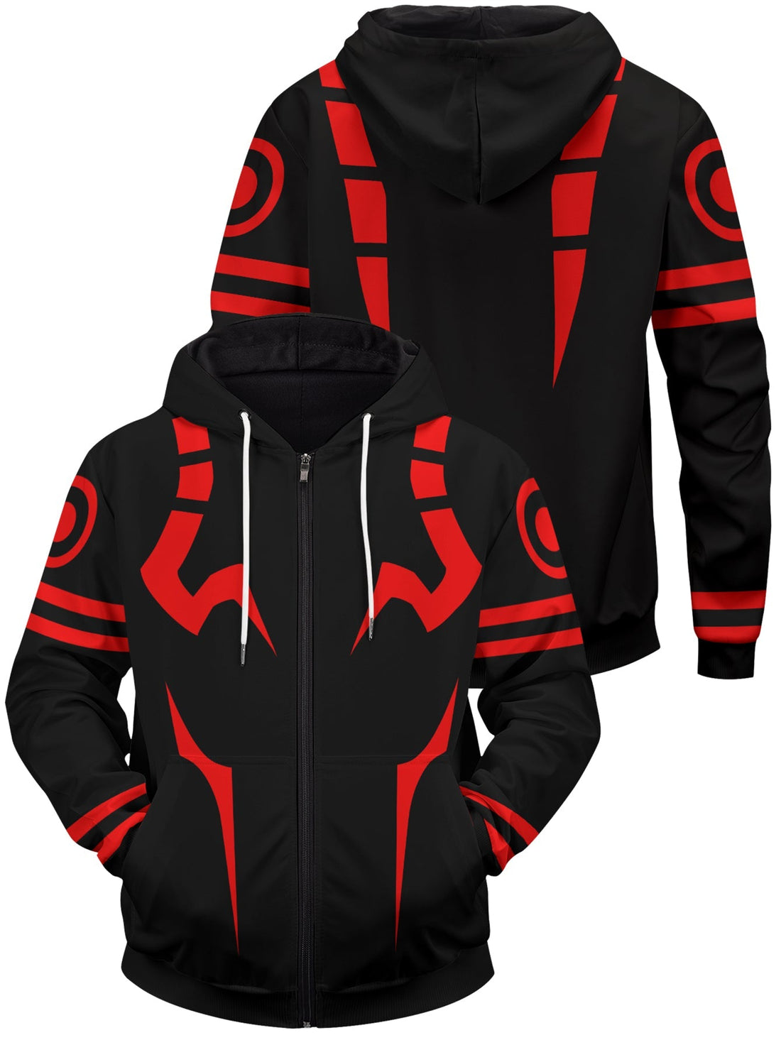 Fandomaniax - Sukuna V2 Unisex Zipped Hoodie