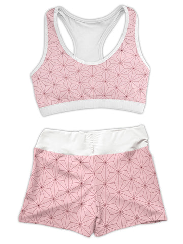 Fandomaniax - Summer Nezuko Active Wear Set