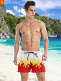 Fandomaniax - Summer Rengoku Beach Shorts