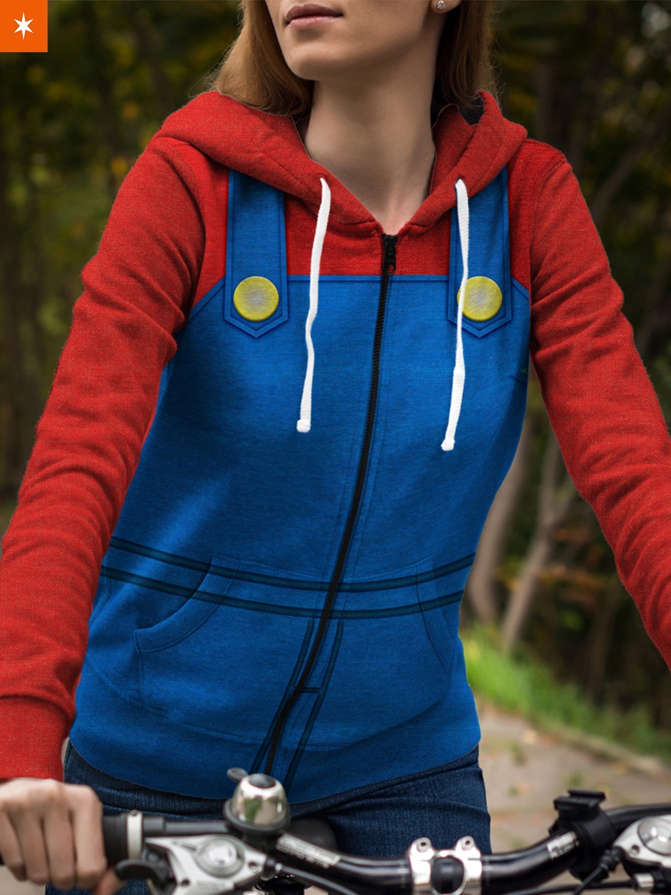 Fandomaniax - Super Mario Unisex Zipped Hoodie