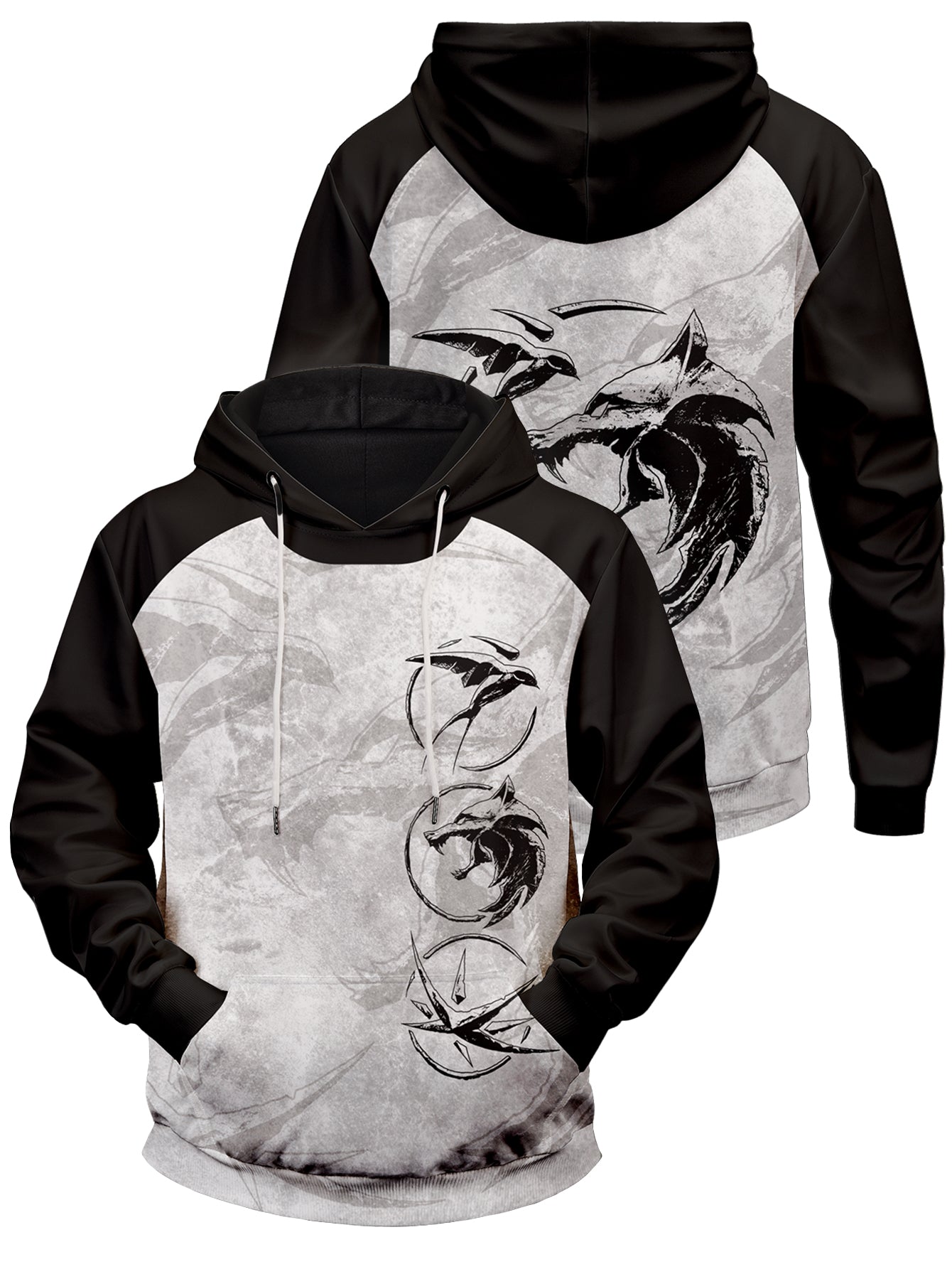 Fandomaniax - Symbols Entwine Unisex Pullover Hoodie