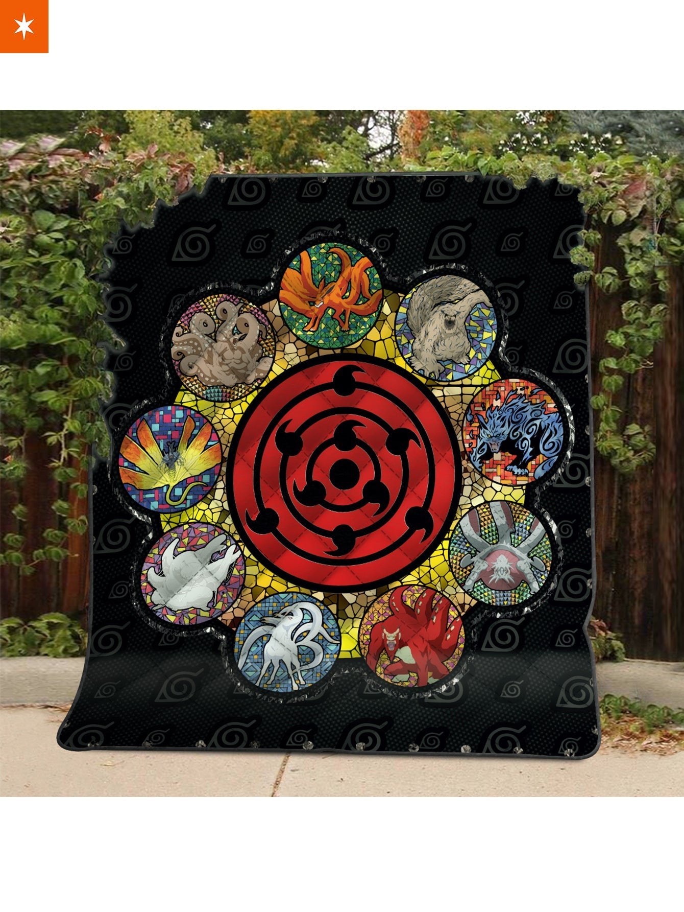 Fandomaniax - Tailed Beast Quilt Blanket