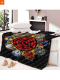 Fandomaniax - Tailed Beast Quilt Blanket