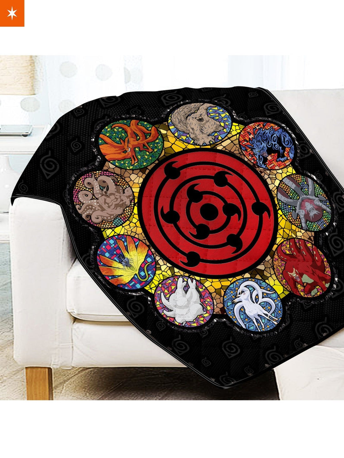 Fandomaniax - Tailed Beast Quilt Blanket