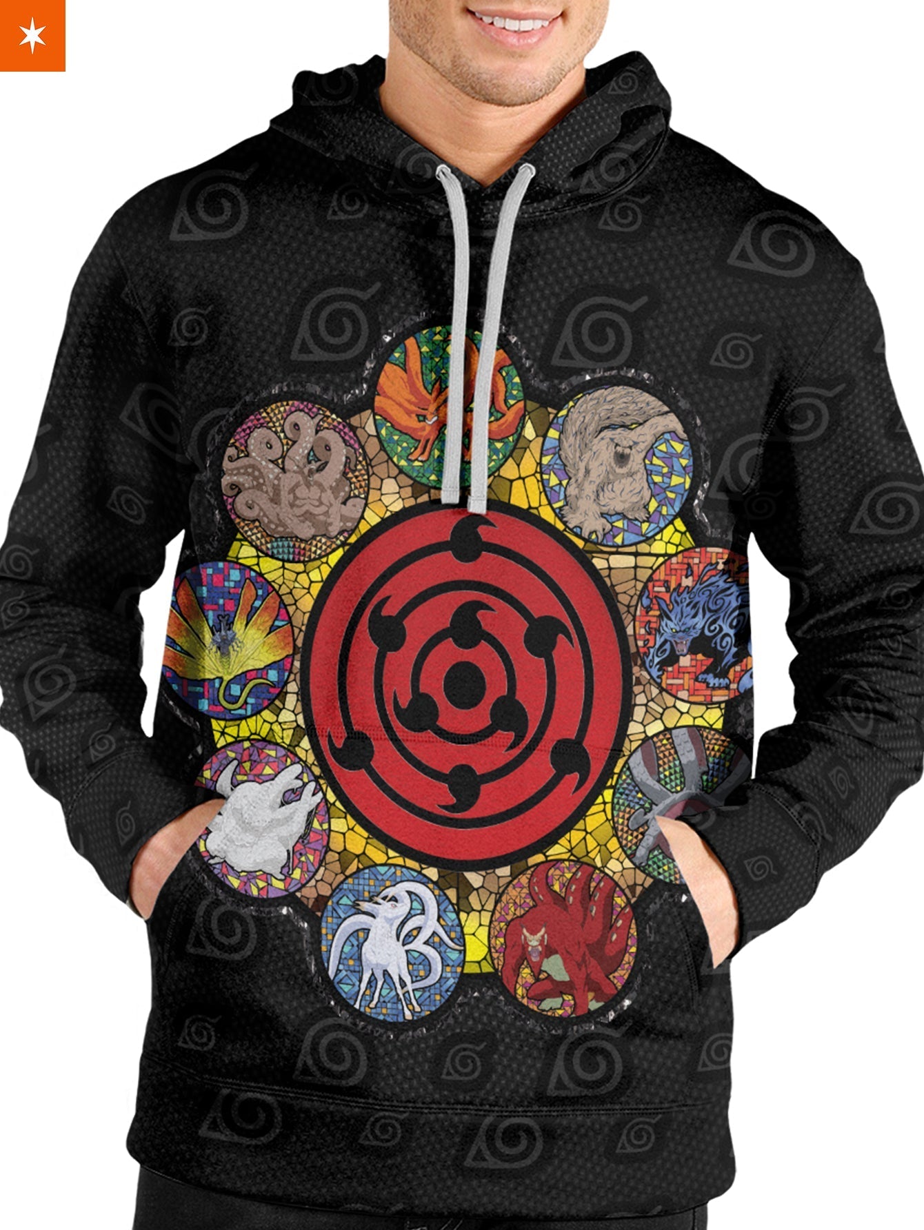 Fandomaniax - Tailed Beast Unisex Pullover Hoodie