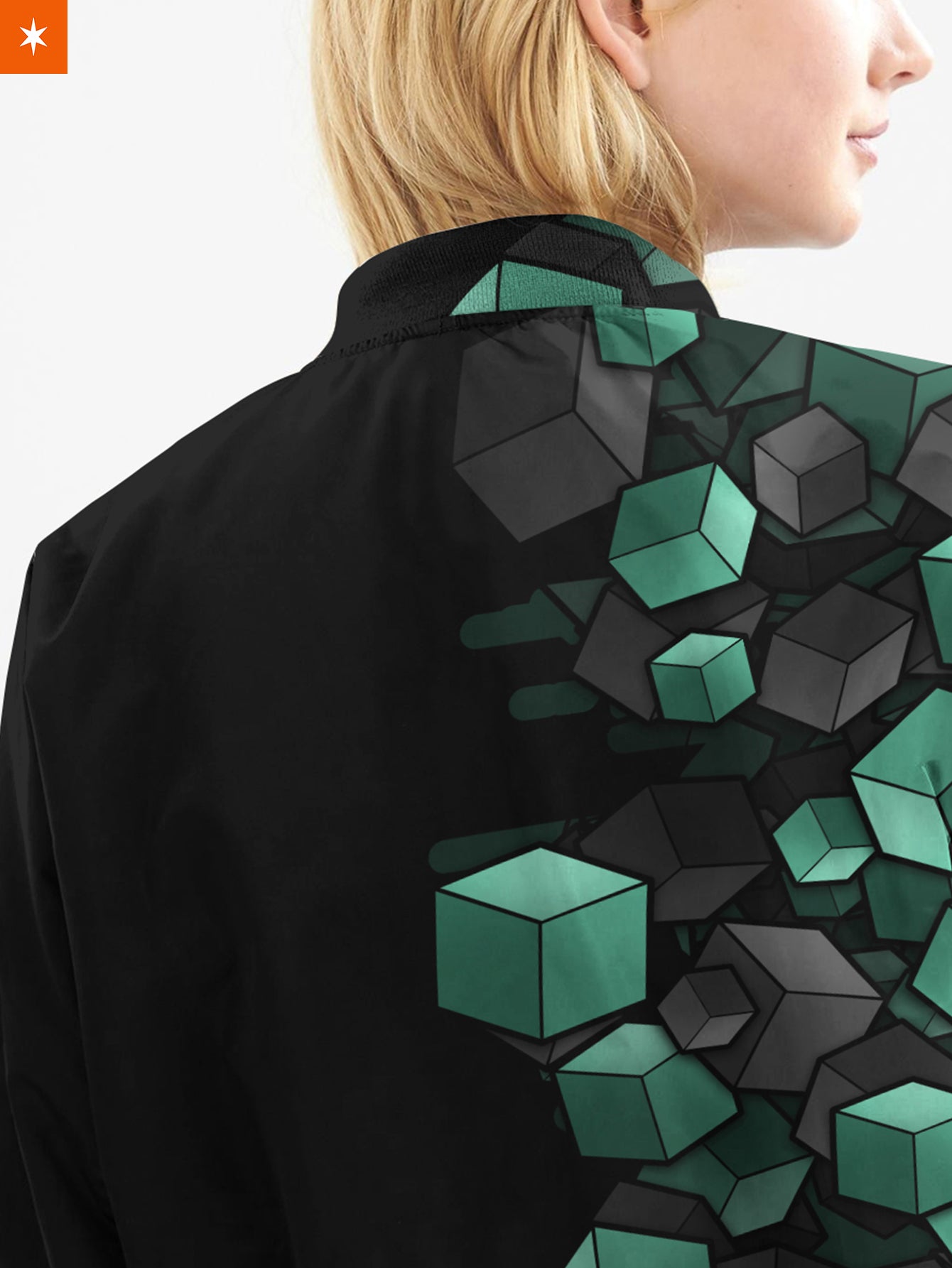 Fandomaniax - Tanjiro Cube Bomber Jacket