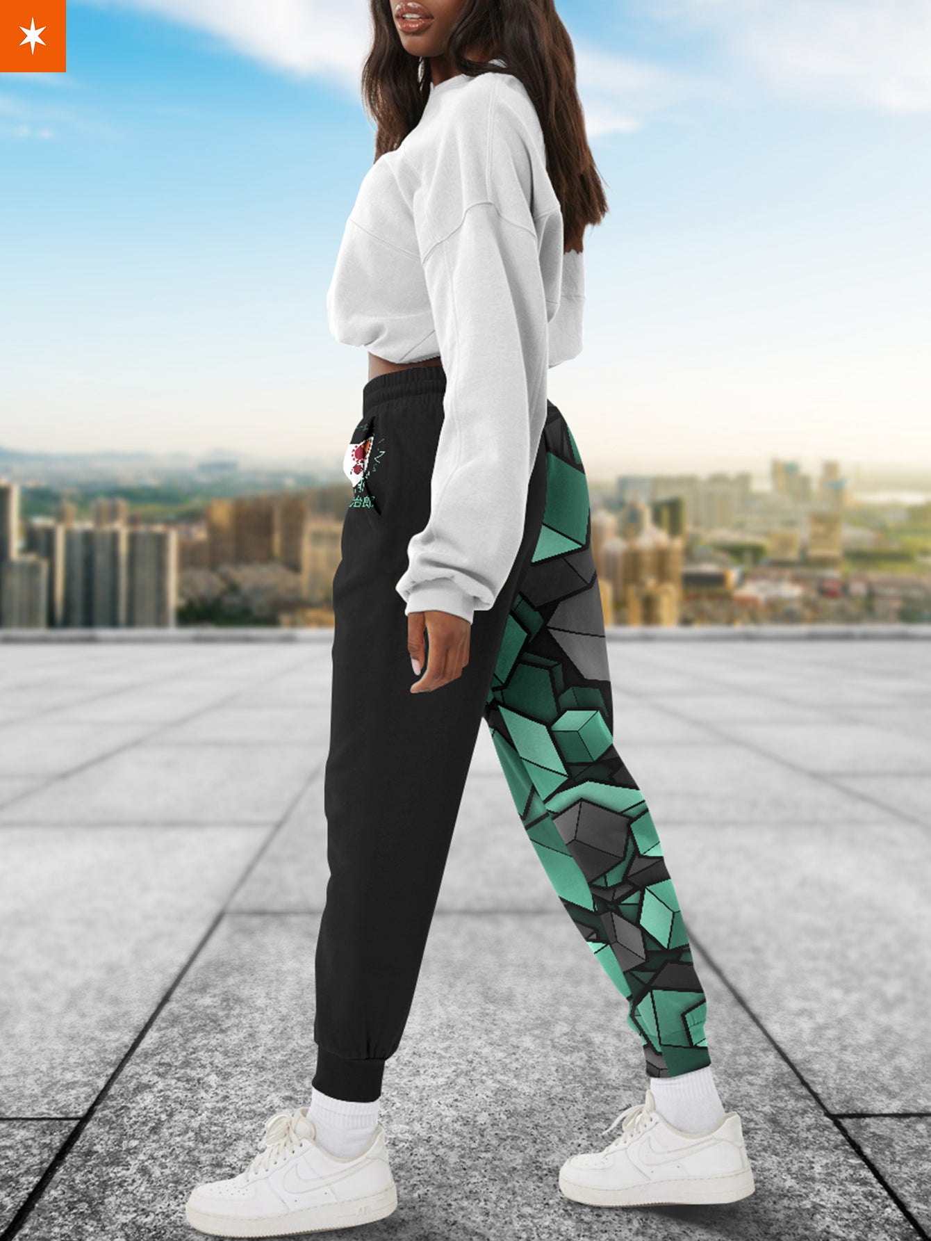 Fandomaniax - Tanjiro Cube Jogger Pants