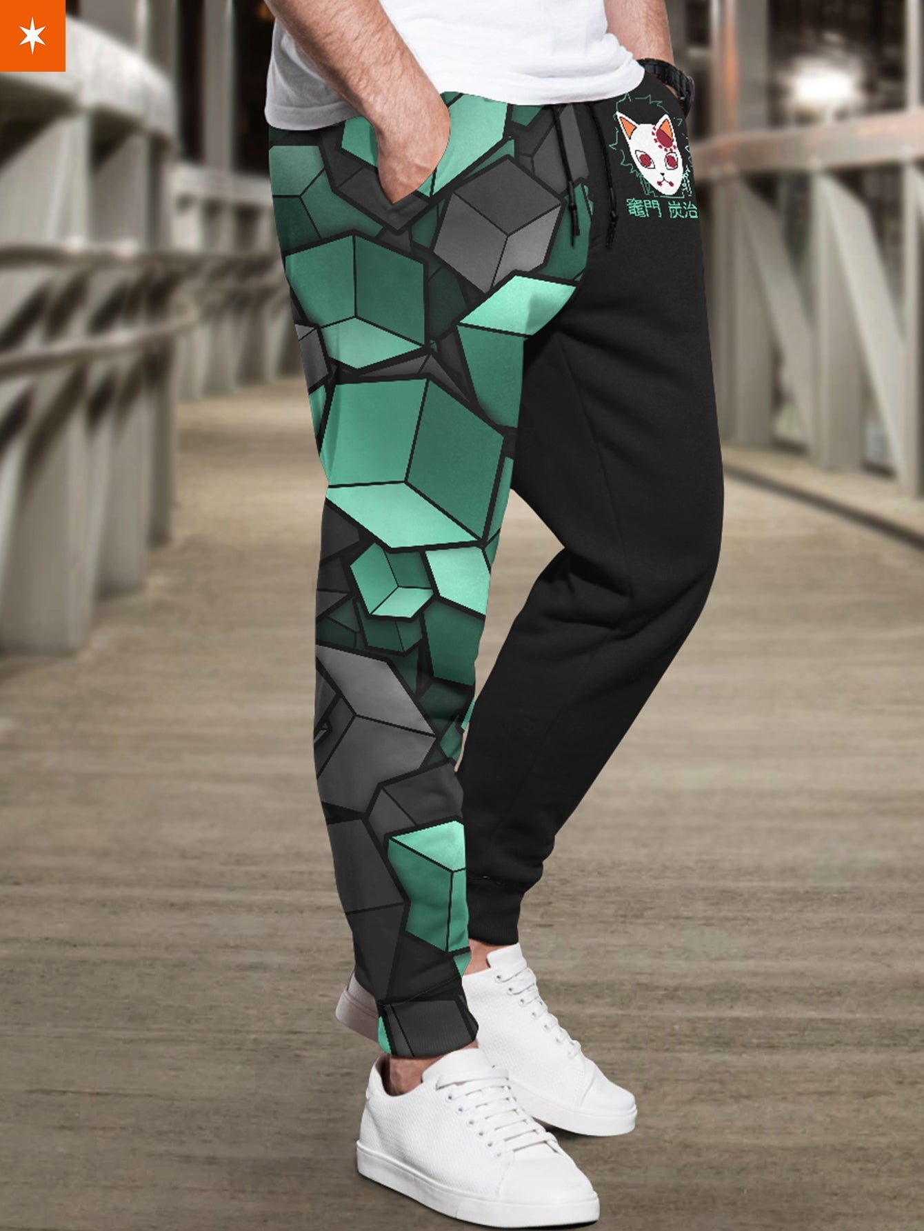 Fandomaniax - Tanjiro Cube Jogger Pants