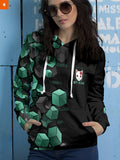 Fandomaniax - Tanjiro Cube Unisex Pullover Hoodie