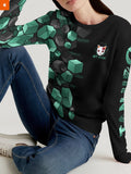 Fandomaniax - [Buy 1 Get 1 SALE] Tanjiro Cube Unisex Wool Sweater