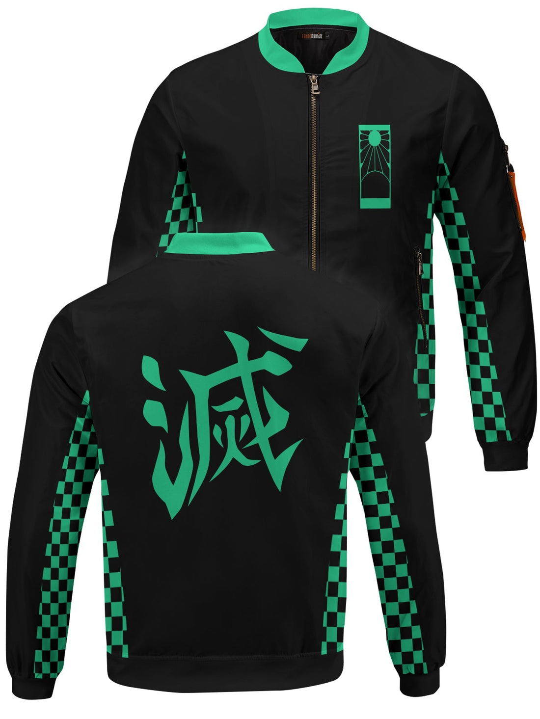 Fandomaniax - Tanjiro Fashion v2 Bomber Jacket