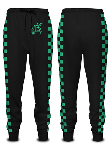 Fandomaniax - Tanjiro Fashion v2 Jogger Pants