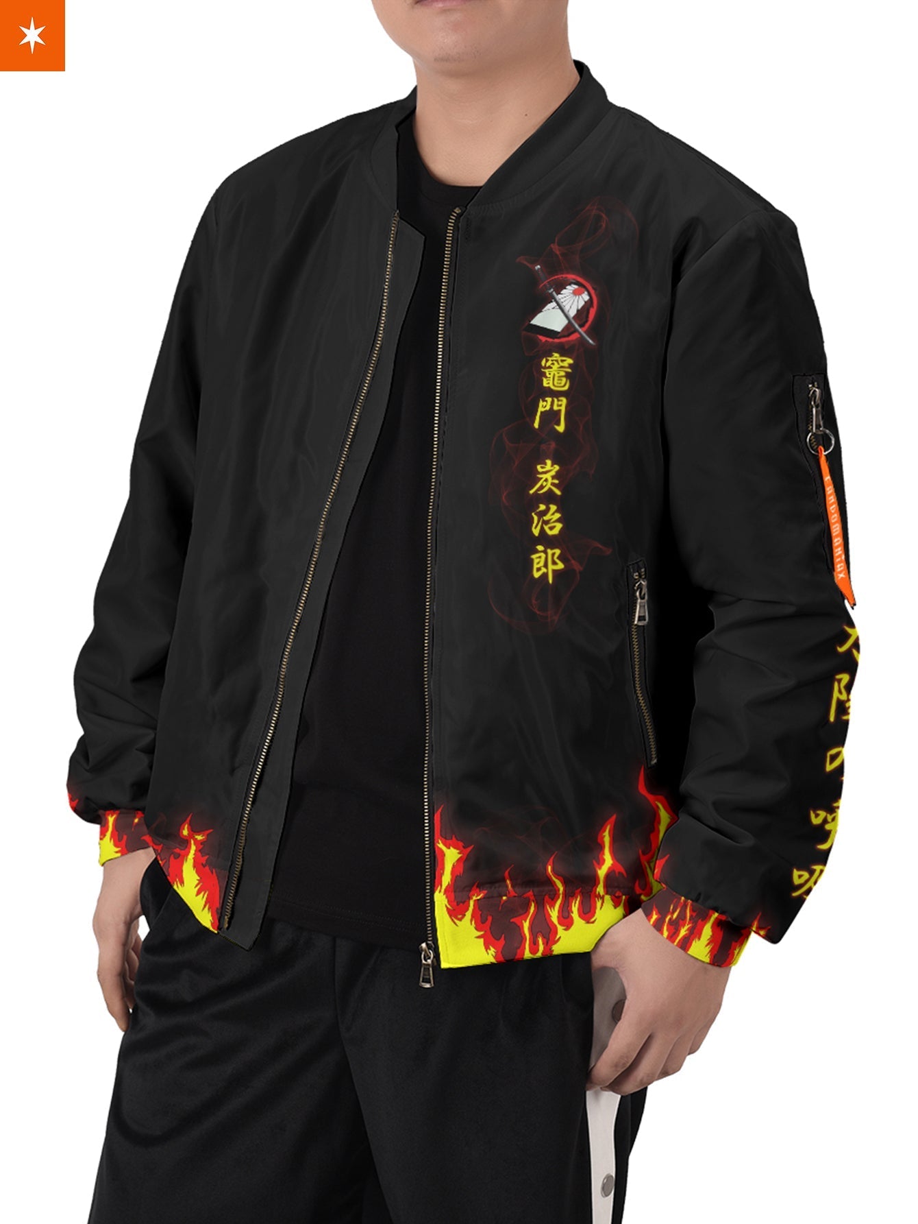 Fandomaniax - Tanjiro Moonfall Bomber Jacket