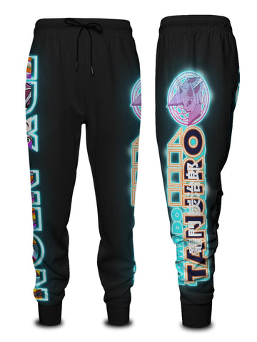 Fandomaniax - Tanjiro Neon Jogger Pants