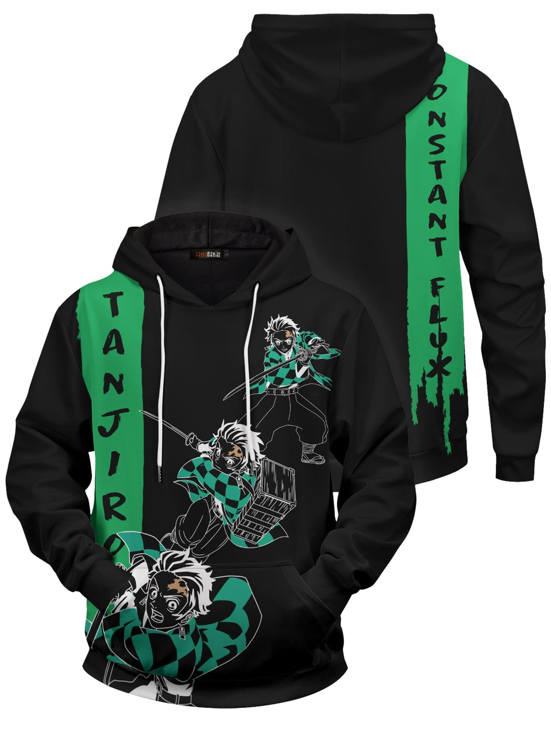 Fandomaniax - Tanjiro Semblance Unisex Pullover Hoodie