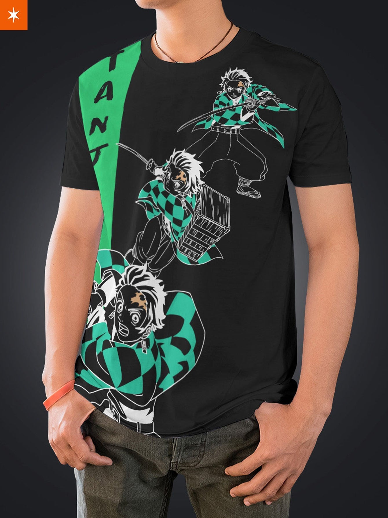 Fandomaniax - Tanjiro Semblance Unisex T-Shirt