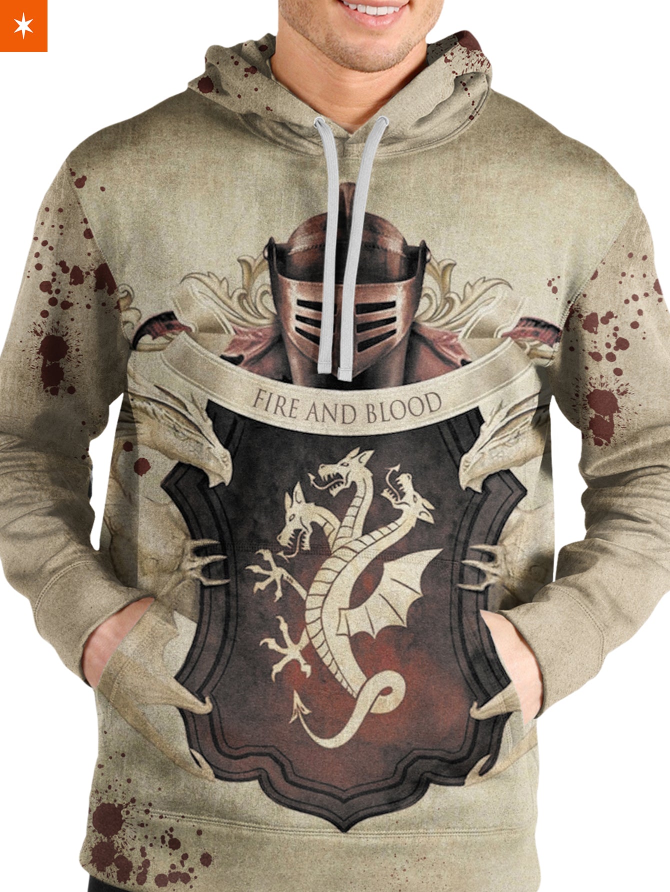 Fandomaniax - Targaryen Blood Unisex Pullover Hoodie