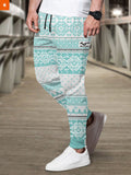 Fandomaniax - Team Aoba Johsai Christmas Jogger Pants