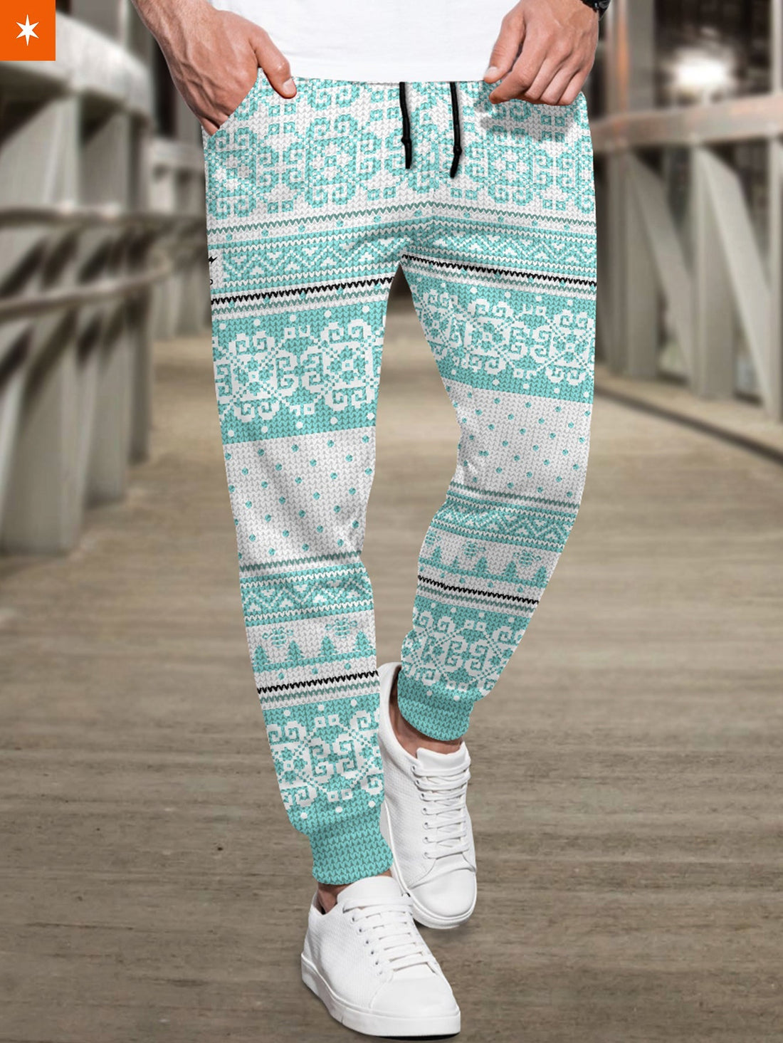 Fandomaniax - Team Aoba Johsai Christmas Jogger Pants