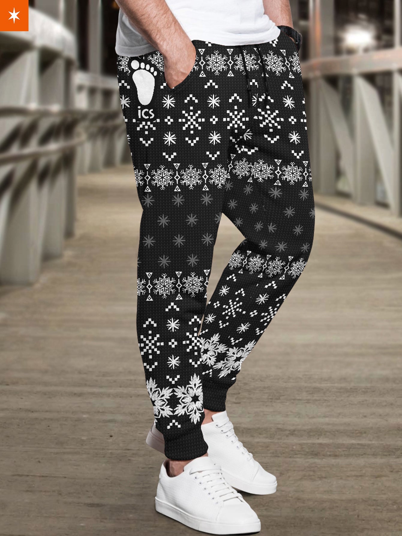 Fandomaniax - Team Inarizaki Christmas Jogger Pants