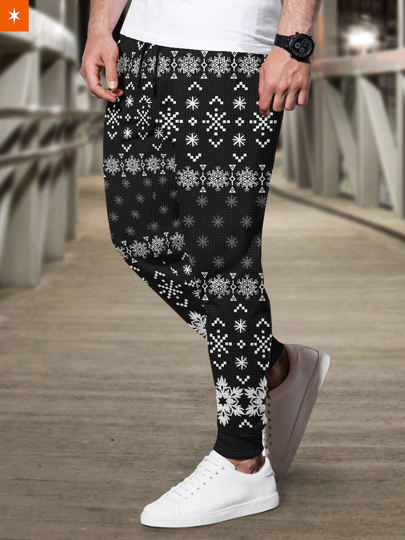 Fandomaniax - Team Inarizaki Christmas Jogger Pants