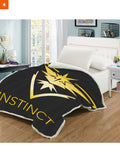 Fandomaniax - Team Instinct Throw Blanket