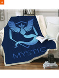 Fandomaniax - Team Mystic Throw Blanket