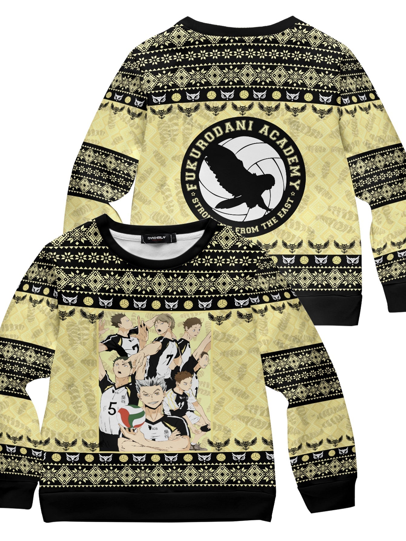 Fandomaniax - Team Owl Kids Unisex Wool Sweater