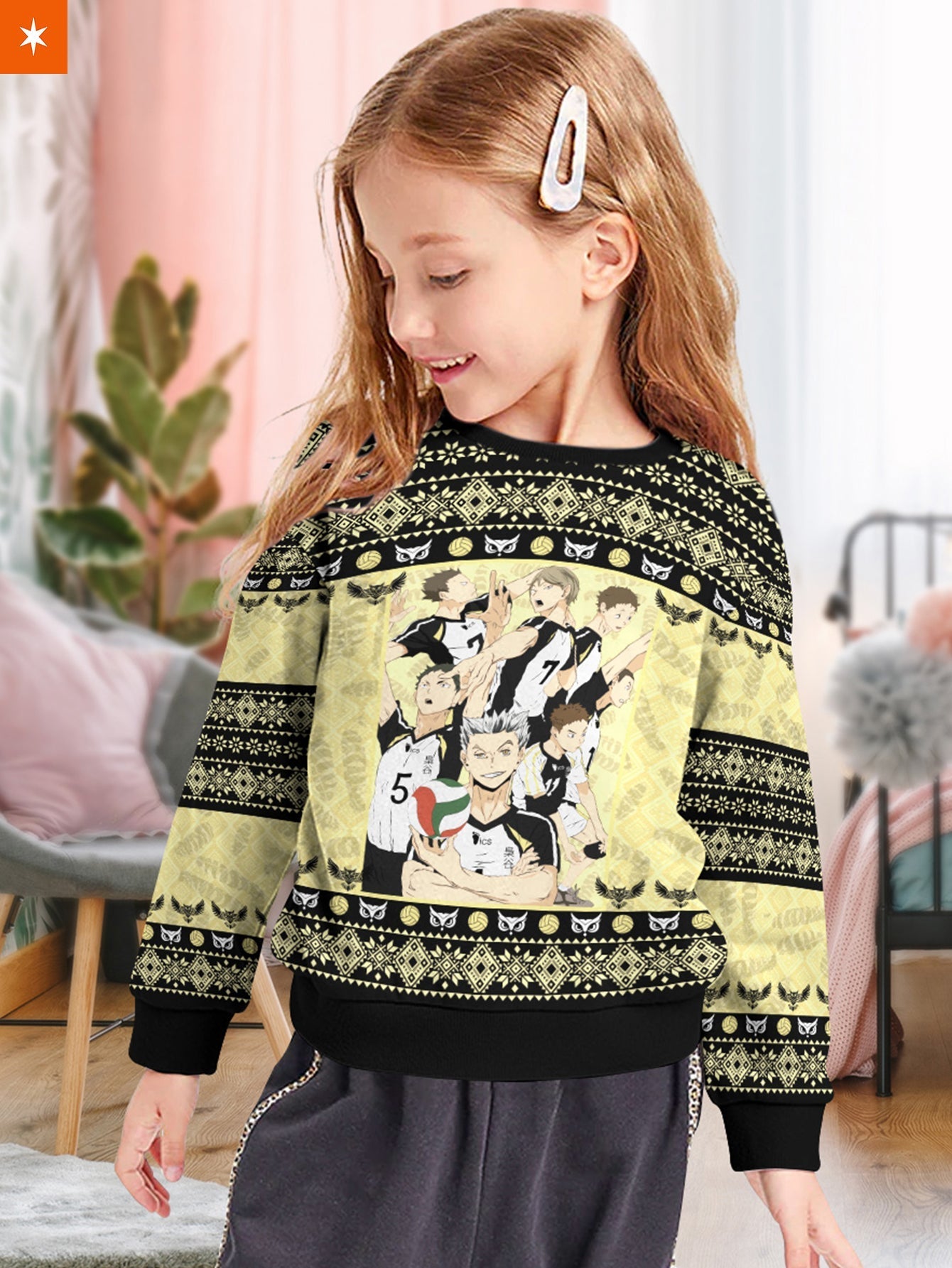 Fandomaniax - Team Owl Kids Unisex Wool Sweater