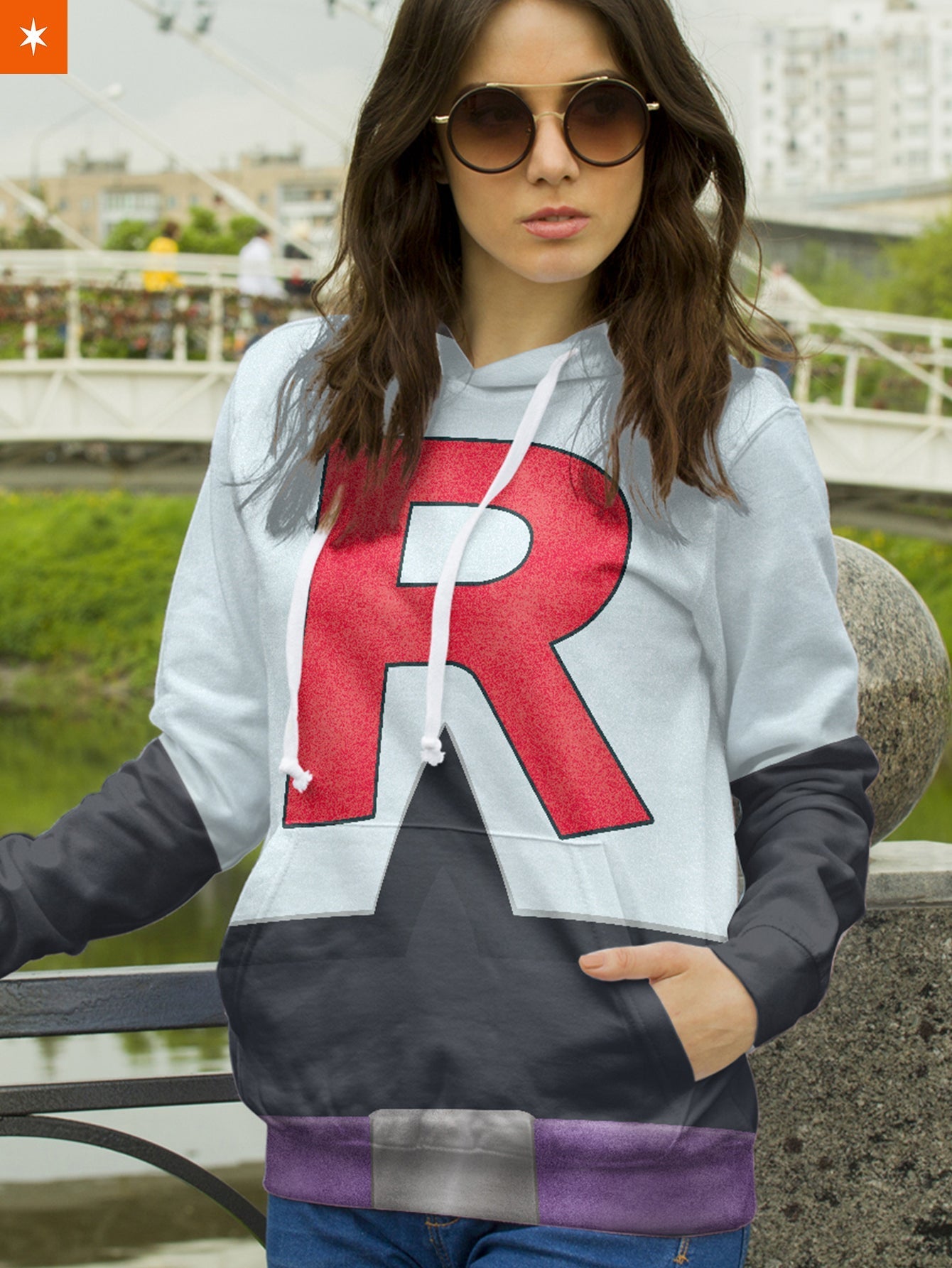 Fandomaniax - Team Rocket Unisex Pullover Hoodie