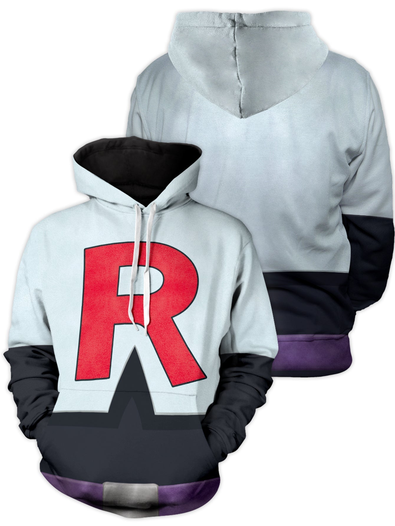 Fandomaniax - Team Rocket Unisex Pullover Hoodie