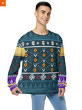 Fandomaniax - Tengen Christmas Unisex Wool Sweater