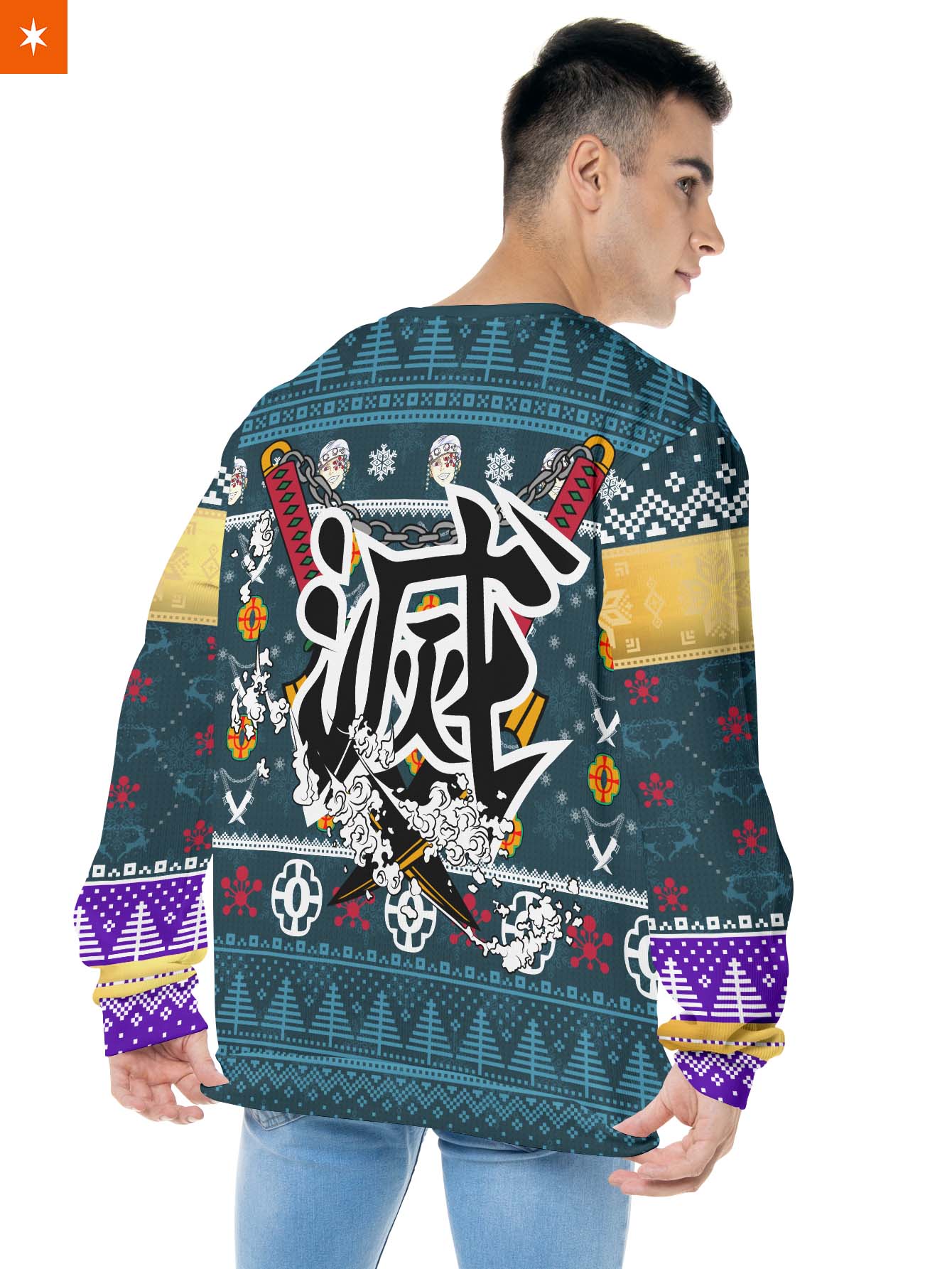 Fandomaniax - Tengen Christmas Unisex Wool Sweater