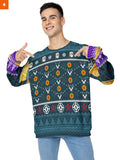 Fandomaniax - Tengen Christmas Unisex Wool Sweater