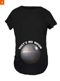 Fandomaniax - That's No Moon Maternity T-Shirt