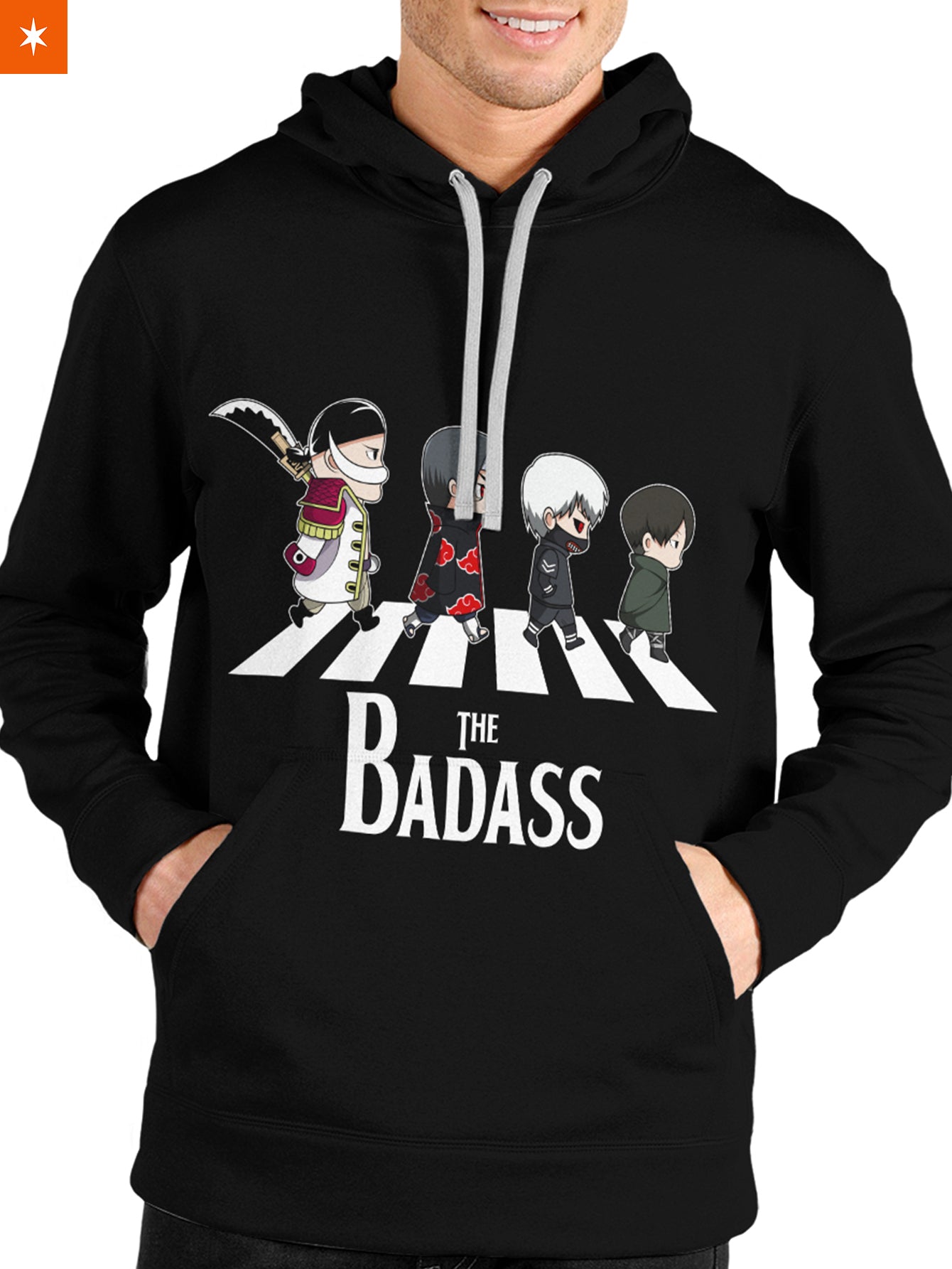 Fandomaniax - The Badass Crossover Unisex Pullover Hoodie