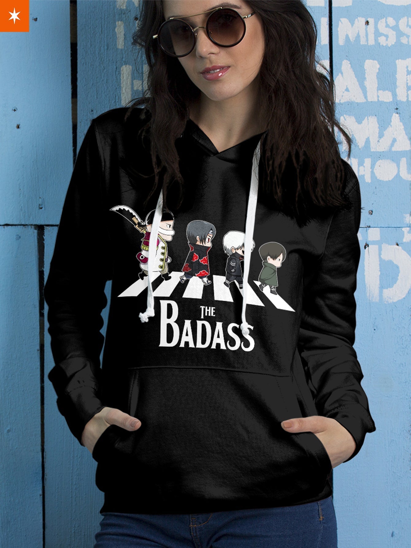 Fandomaniax - The Badass Crossover Unisex Pullover Hoodie