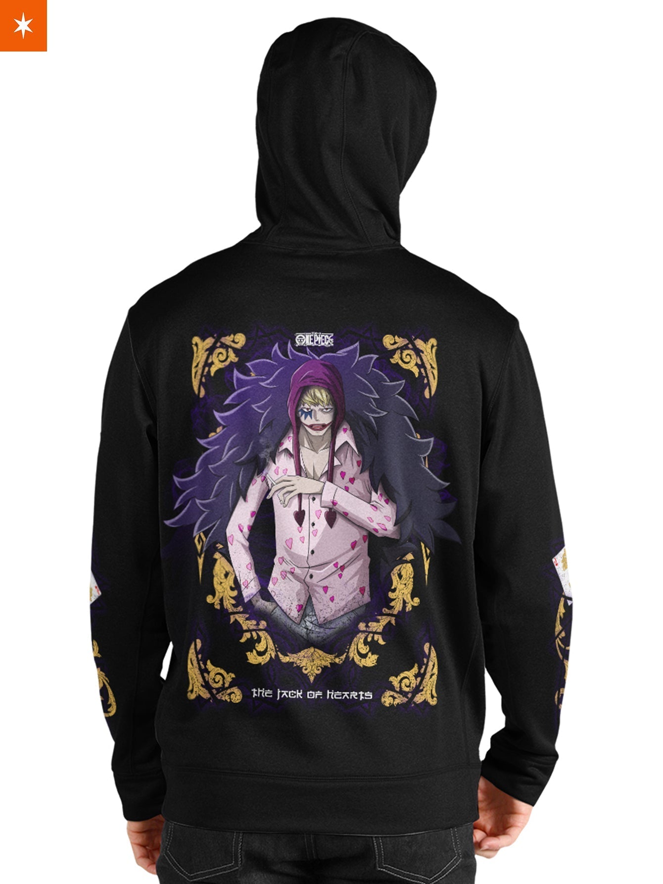 Fandomaniax - The Jack of Hearts Unisex Pullover Hoodie