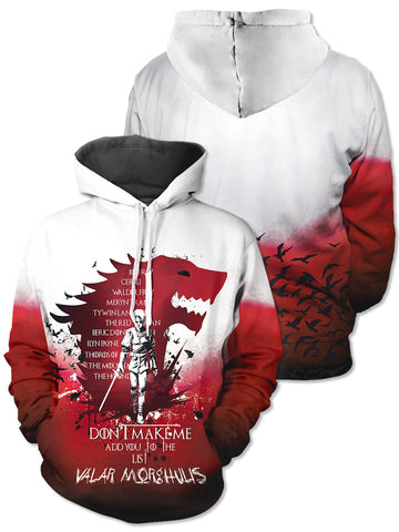 Fandomaniax - The List Unisex Pullover Hoodie