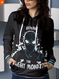 Fandomaniax - The Night Monkey Unisex Pullover Hoodie