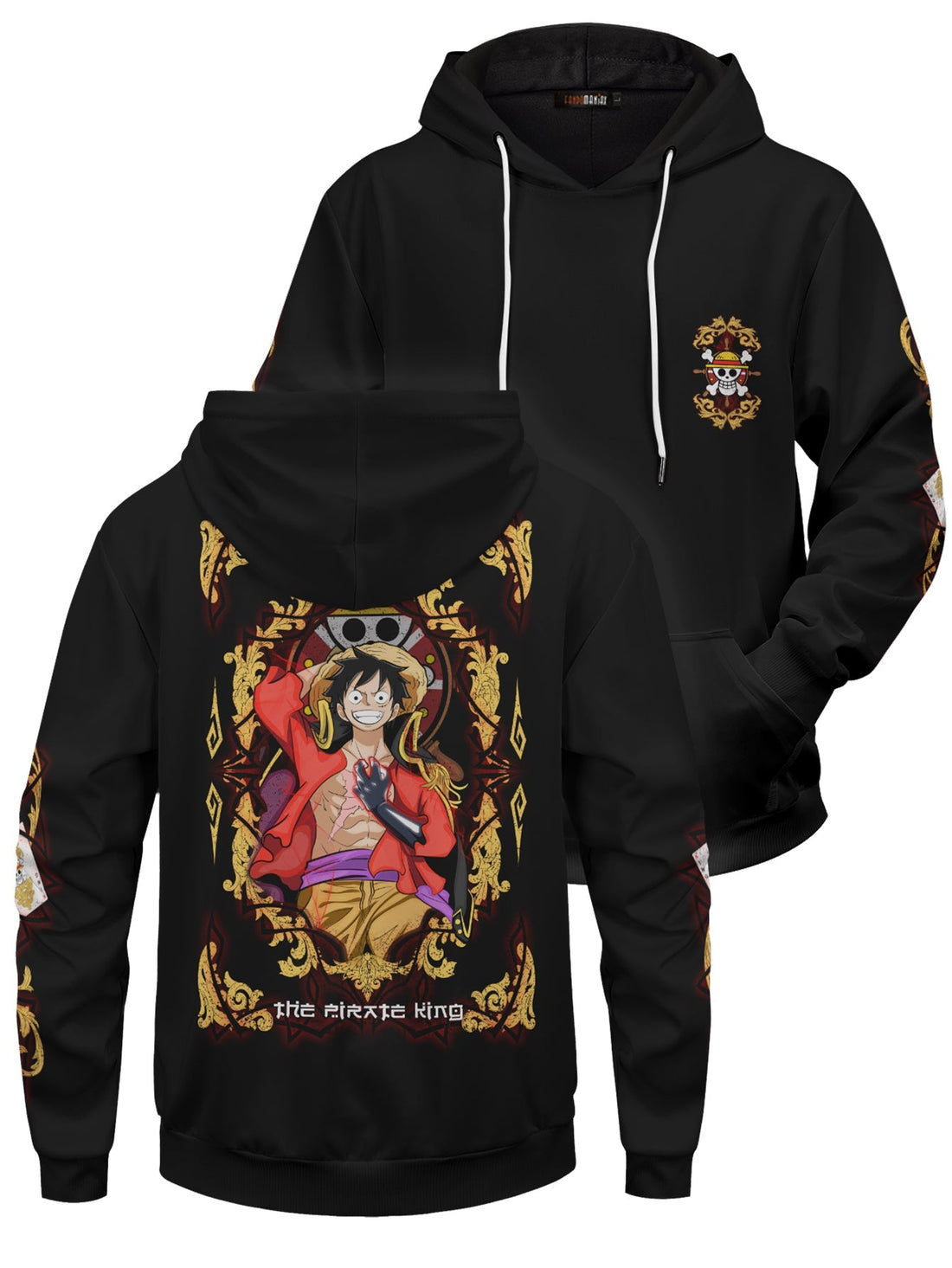 Fandomaniax - The Pirate King Unisex Pullover Hoodie