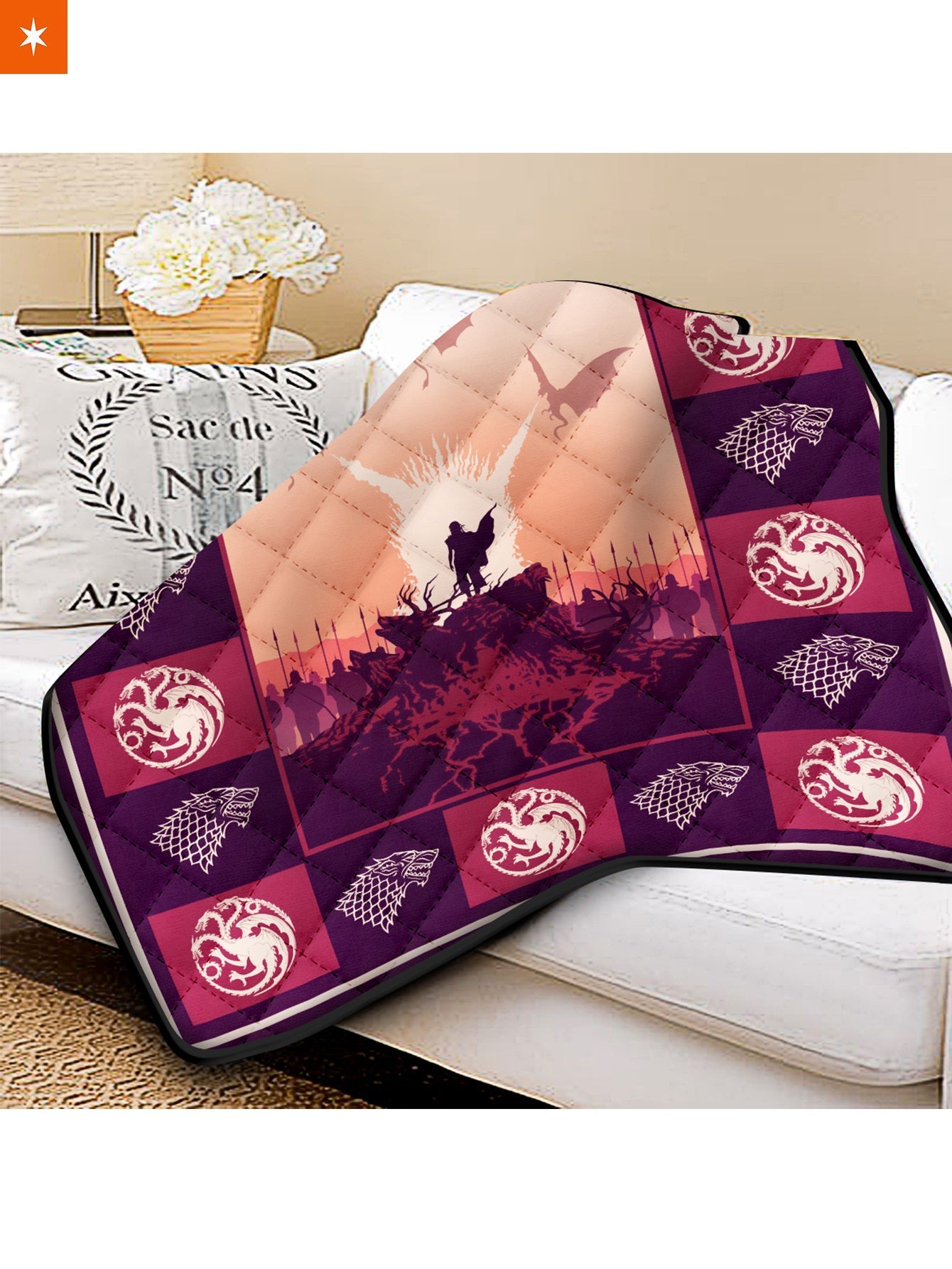 Fandomaniax - The Reign of the Queen Quilt Blanket