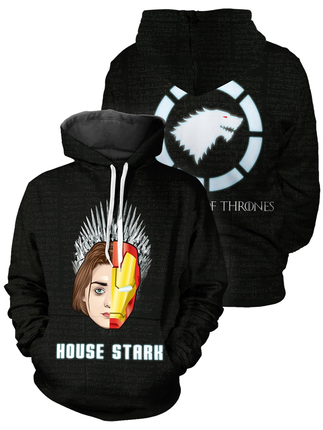 Fandomaniax - The Starks Unisex Pullover Hoodie