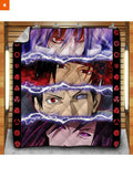 Fandomaniax - The Uchiha Quilt Blanket