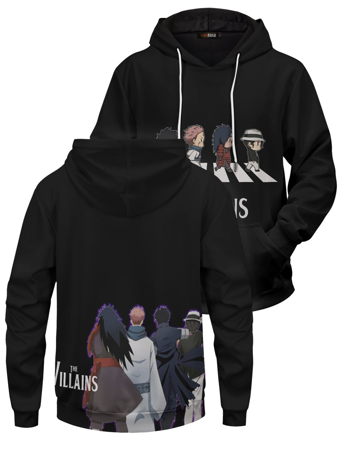 Fandomaniax - The Villains Crossover Unisex Pullover Hoodie