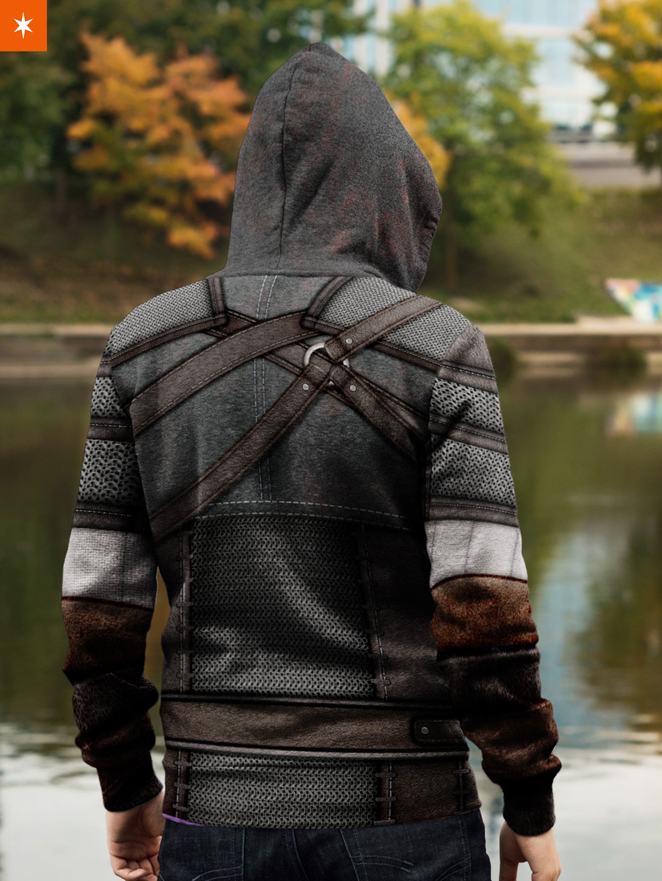 Fandomaniax - The Witcher Unisex Zipped Hoodie