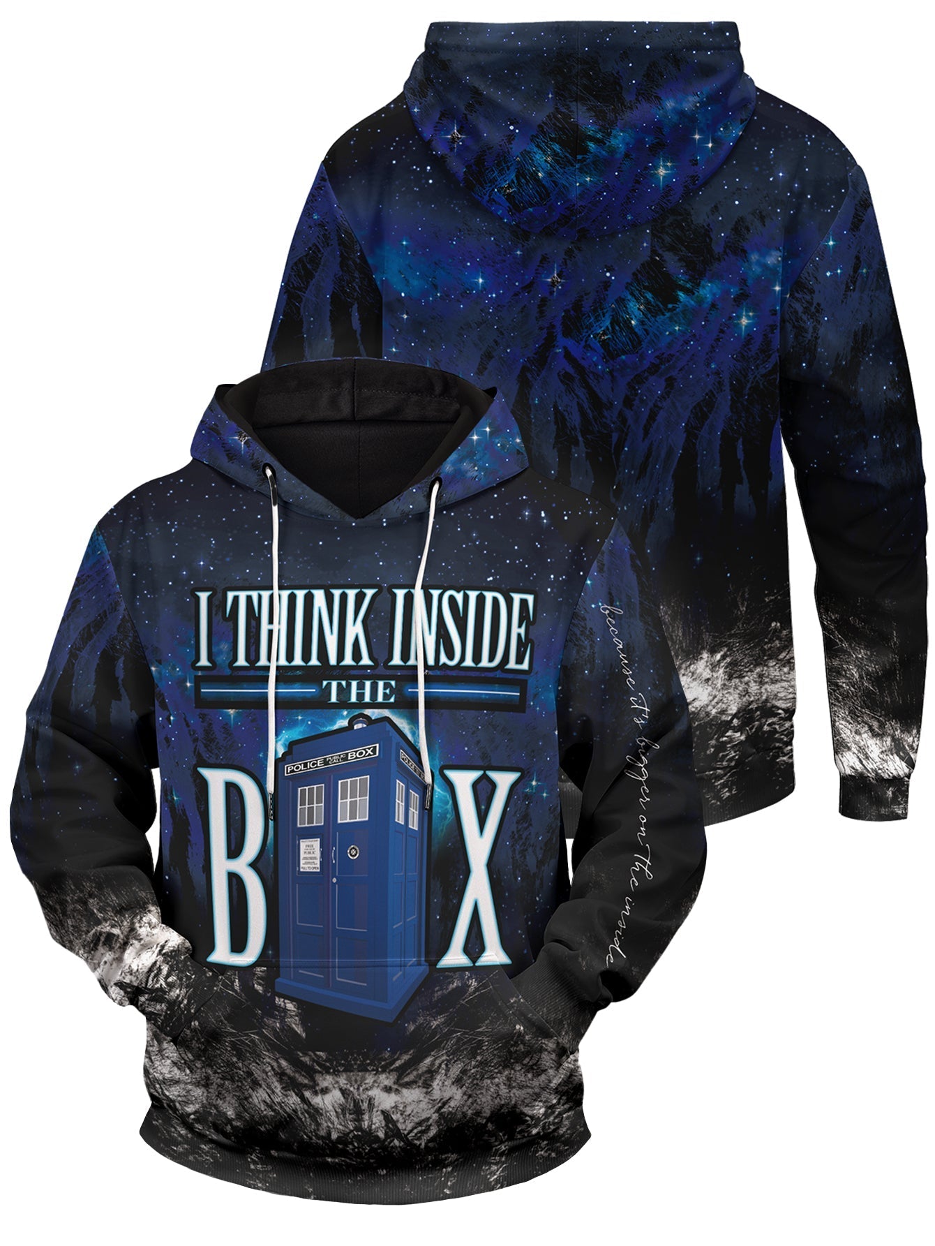 Fandomaniax - Think Inside The Box Unisex Pullover Hoodie