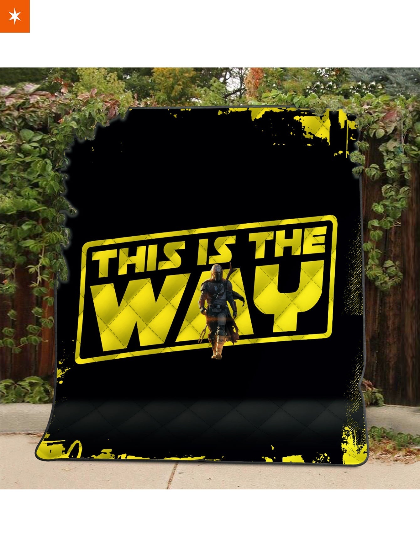 Fandomaniax - This is the Way Quilt Blanket